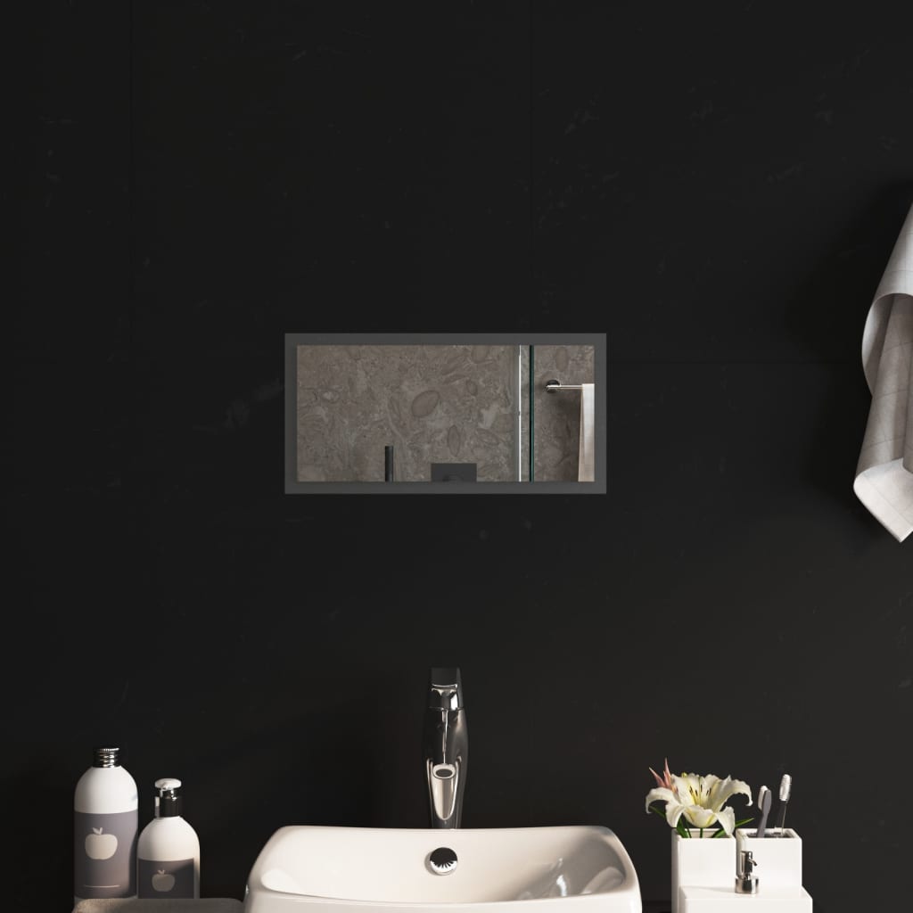 LED Bathroom Mirror 20x40 cm