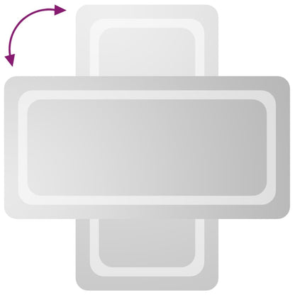 LED Bathroom Mirror 40x80 cm