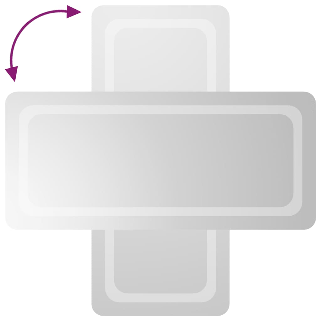 LED Bathroom Mirror 40x90 cm