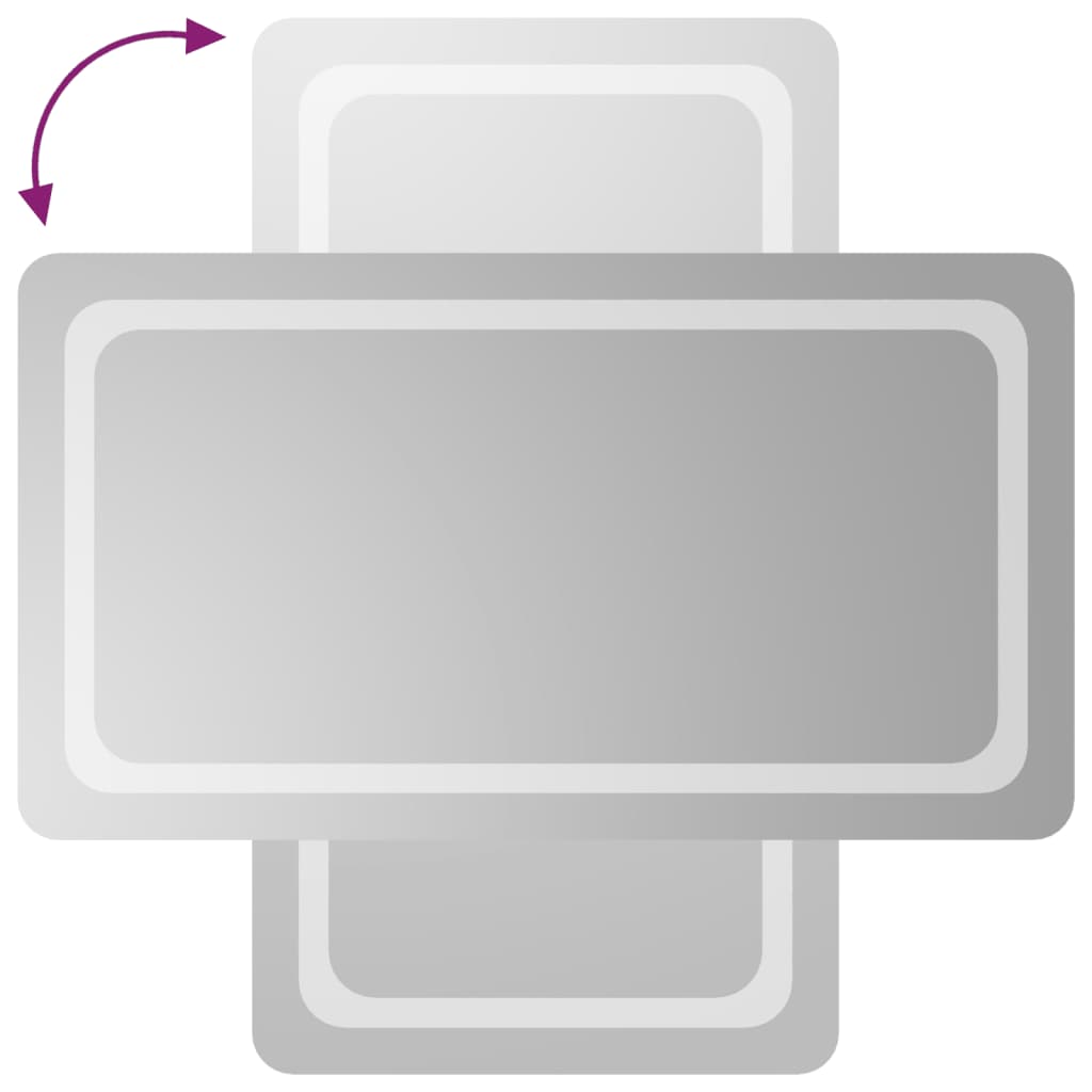 LED Bathroom Mirror 50x90 cm