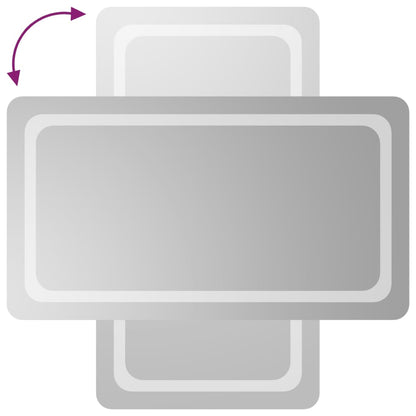 LED Bathroom Mirror 50x90 cm