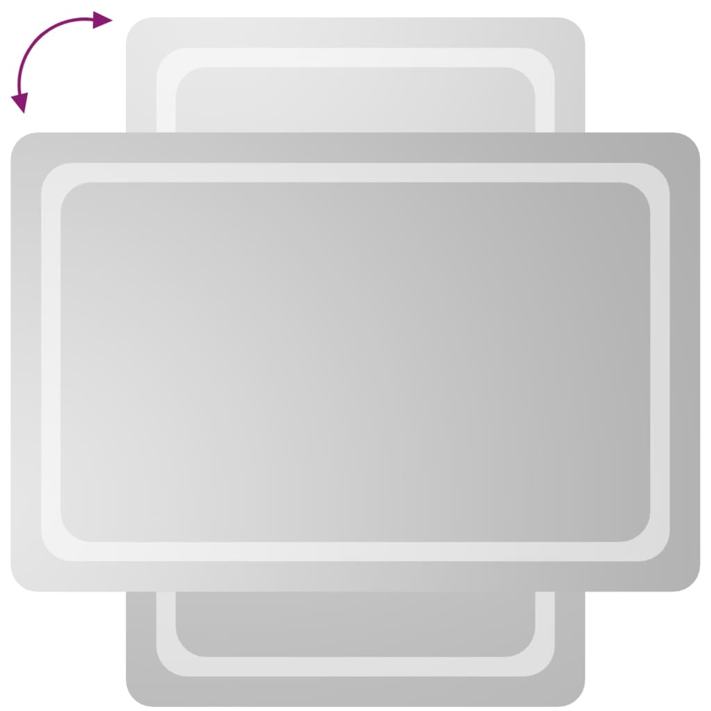 LED Bathroom Mirror 60x90 cm