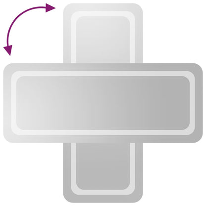 LED Bathroom Mirror 40x100 cm