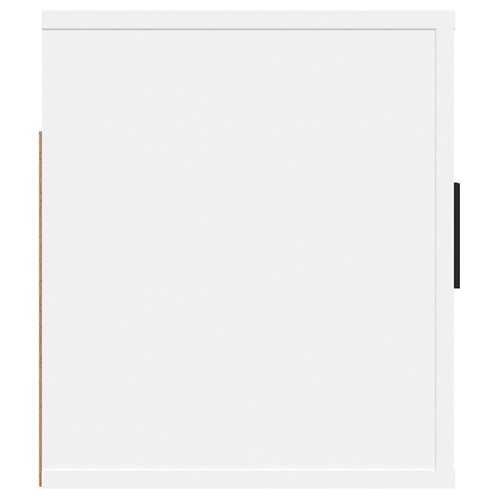 Wall Mounted TV Cabinet White 80x34,5x40 cm