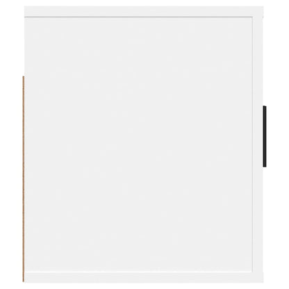 Wall Mounted TV Cabinet White 80x34,5x40 cm