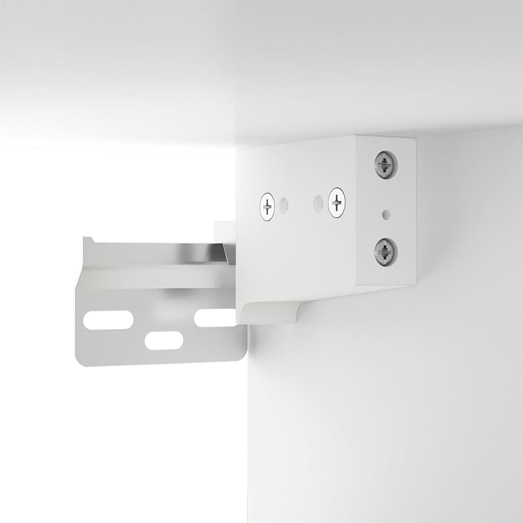 Wall Mounted TV Cabinet White 80x34,5x40 cm