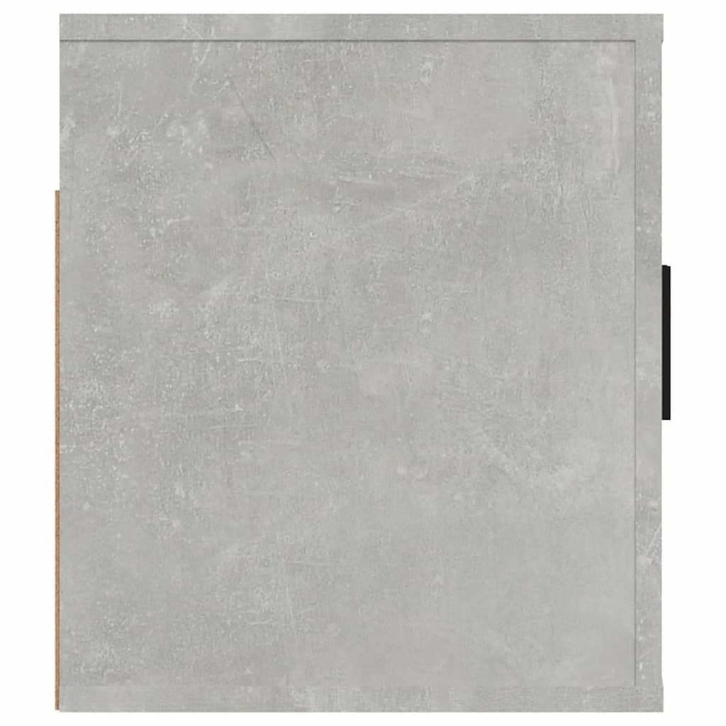 Wall Mounted TV Cabinet Concrete Grey 80x34,5x40 cm