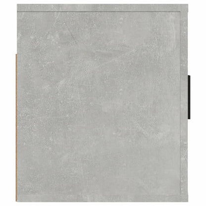 Wall Mounted TV Cabinet Concrete Grey 80x34,5x40 cm