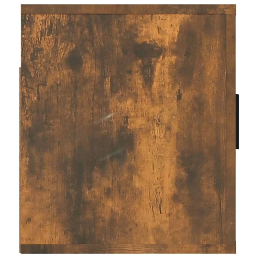 Wall Mounted TV Cabinet Smoked Oak 80x34,5x40 cm