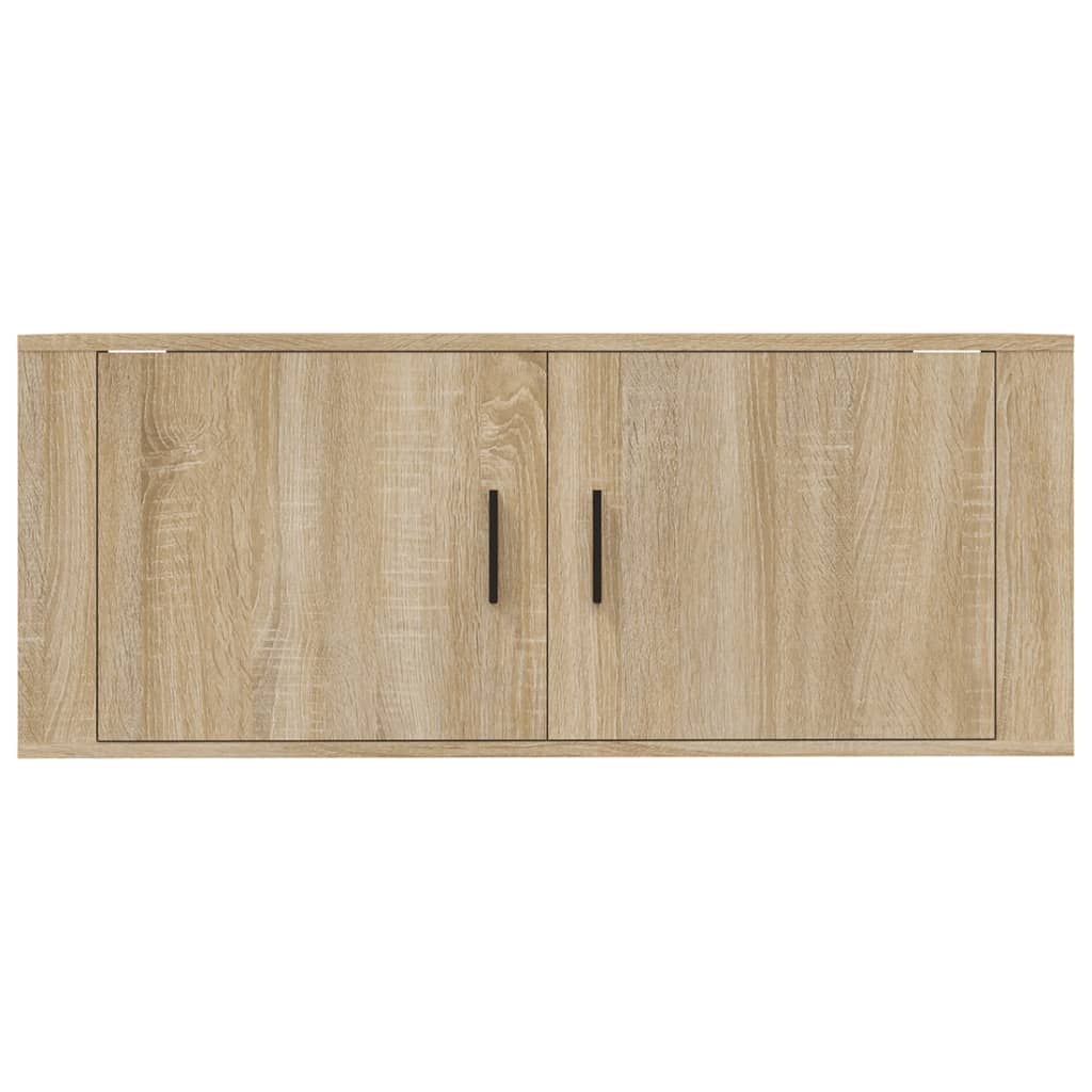 Wall Mounted TV Cabinet Sonoma Oak 100x34,5x40 cm