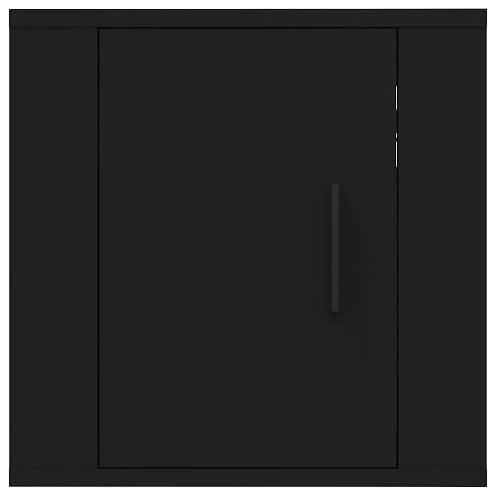 Wall Mounted TV Cabinet Black 40x34,5x40 cm