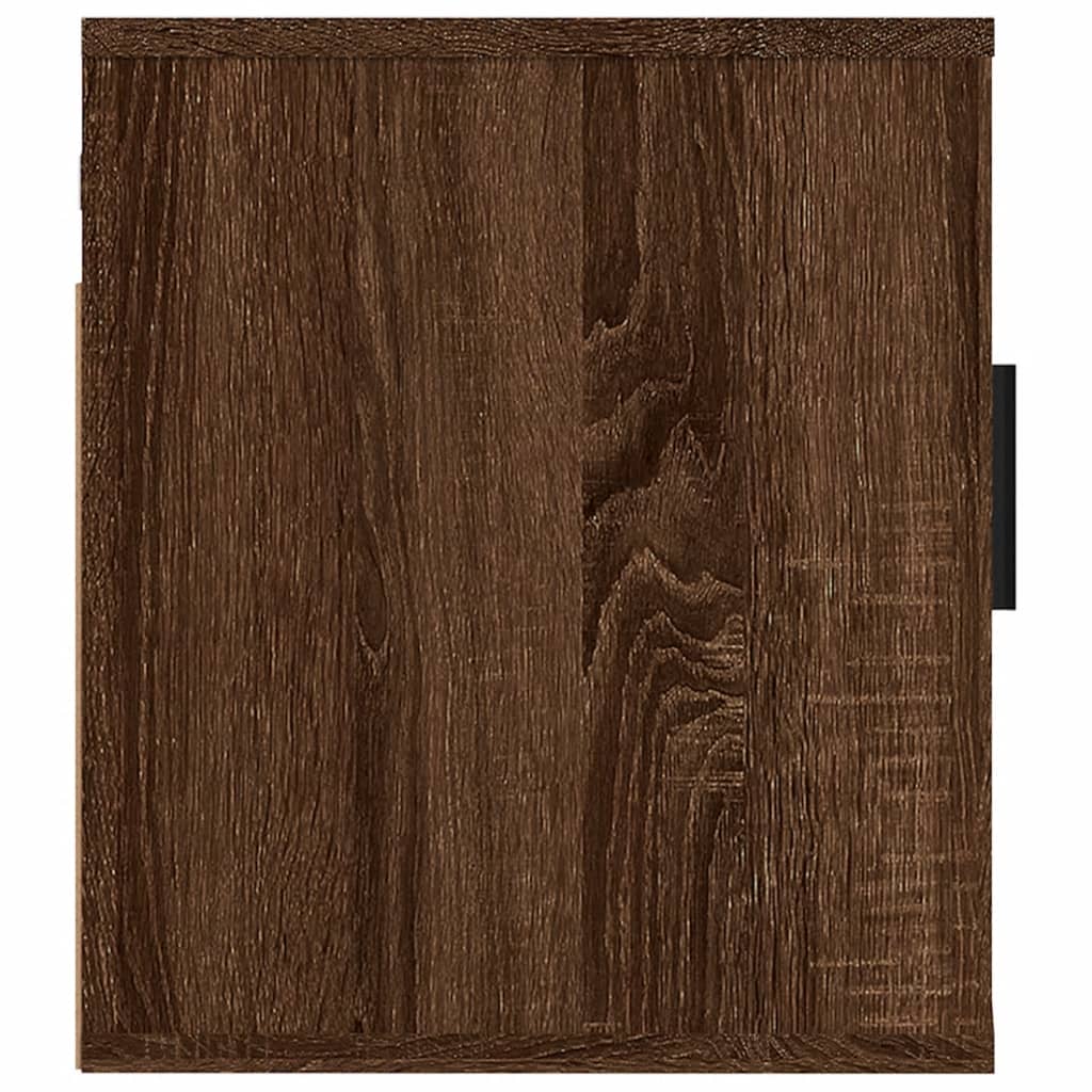 2 Piece Wall-mounted TV Cabinet Set Brown Oak 40x34,5x40 cm