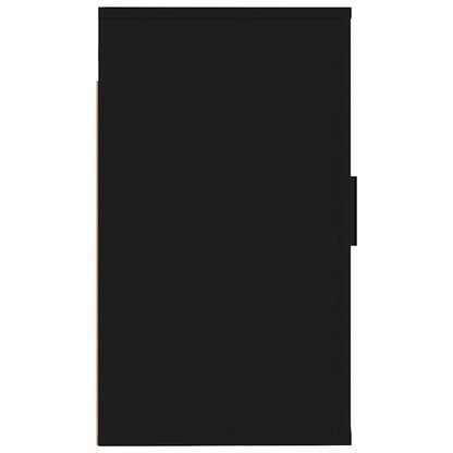 Wall Mounted TV Cabinet Black 40x34.5x60 cm