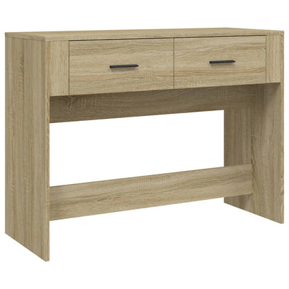 Console Table Sonoma Oak 100x39x75 cm Engineered Wood