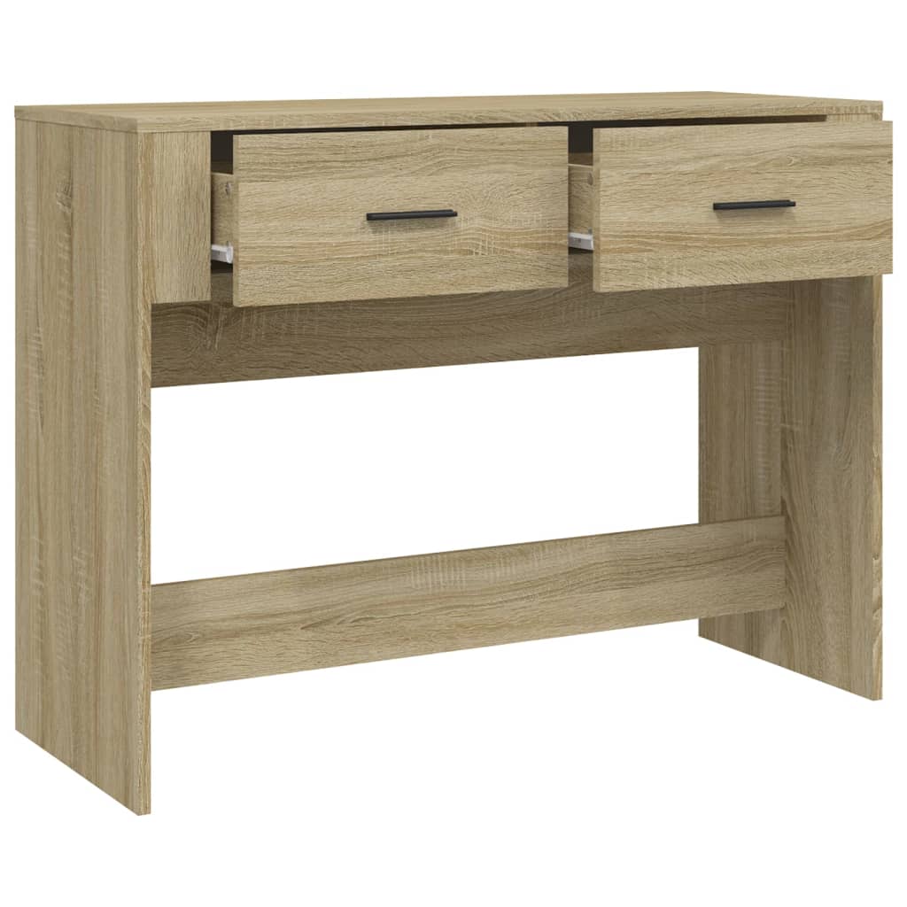 Console Table Sonoma Oak 100x39x75 cm Engineered Wood