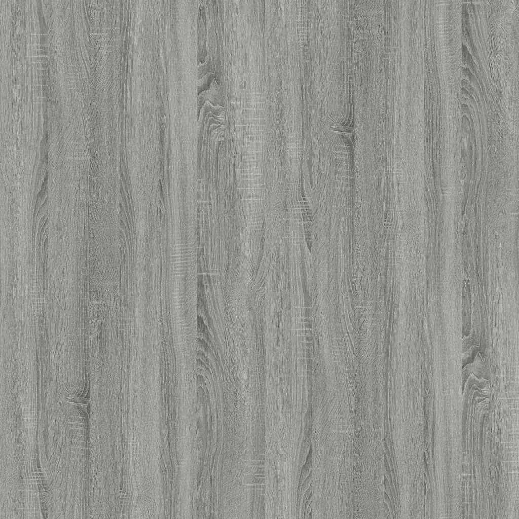 Desk Grey Sonoma 100x49x75 cm Engineered Wood