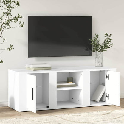 TV Cabinet White 100x31,5x35 cm Engineered Wood
