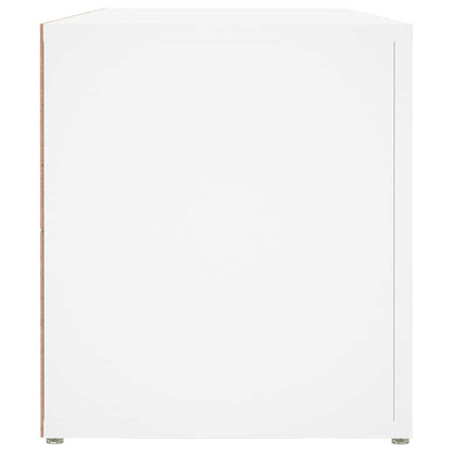 TV Cabinet White 100x31,5x35 cm Engineered Wood