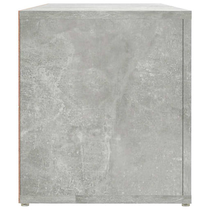 TV Cabinet Concrete Grey 100x31,5x35 cm Engineered Wood