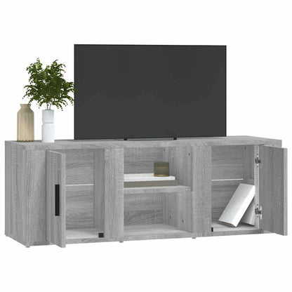 TV Cabinet Grey Sonoma 100x31,5x35 cm Engineered Wood