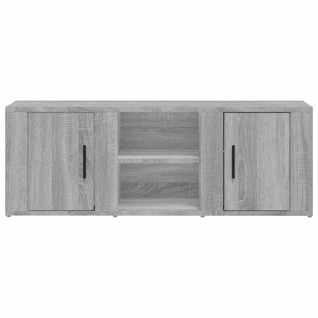 TV Cabinet Grey Sonoma 100x31,5x35 cm Engineered Wood