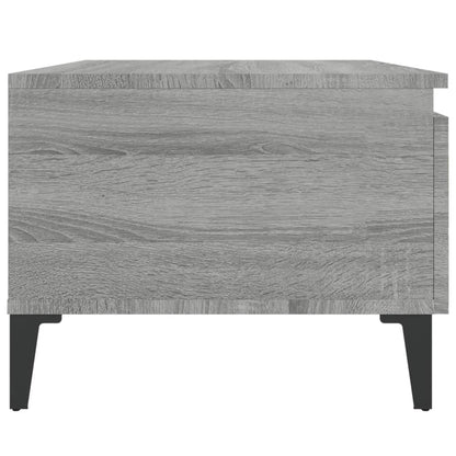 Side Table Grey Sonoma 50x46x35 cm Engineered Wood
