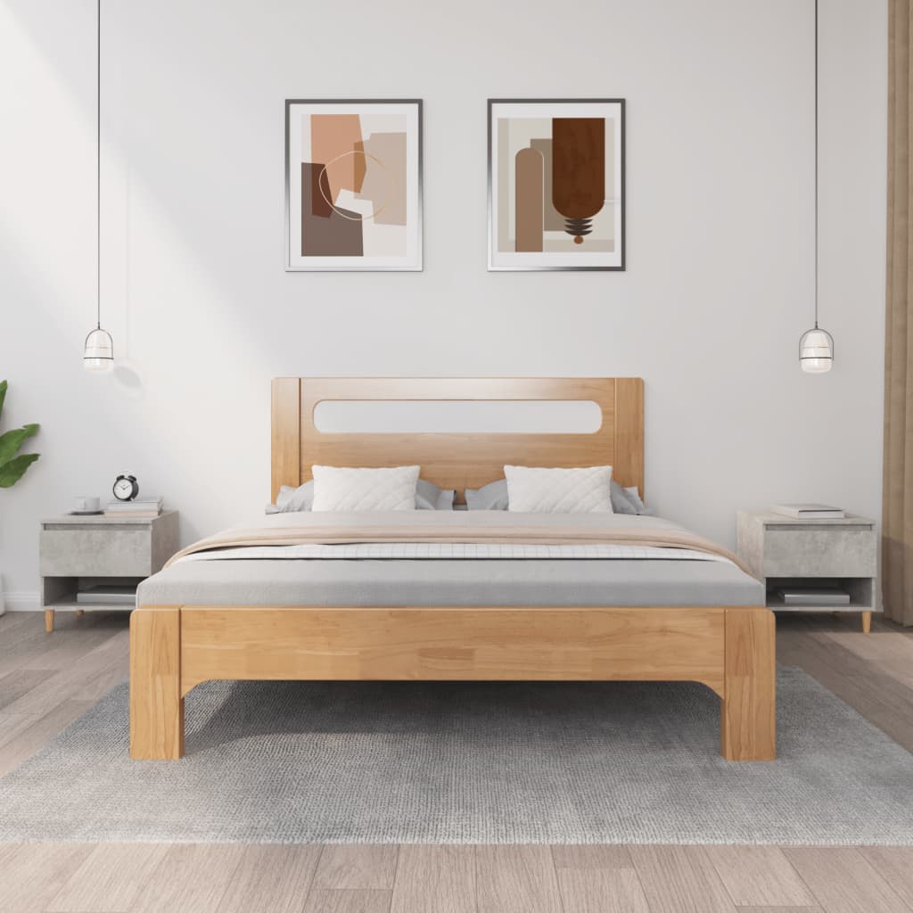 Bedside Tables 2 pcs Concrete Grey 50x46x50 Engineered Wood