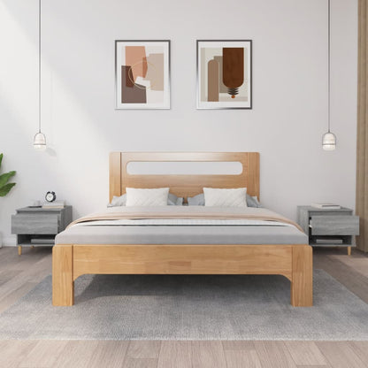 Bedside Tables 2 pcs Grey Sonoma 50x46x50 Engineered Wood