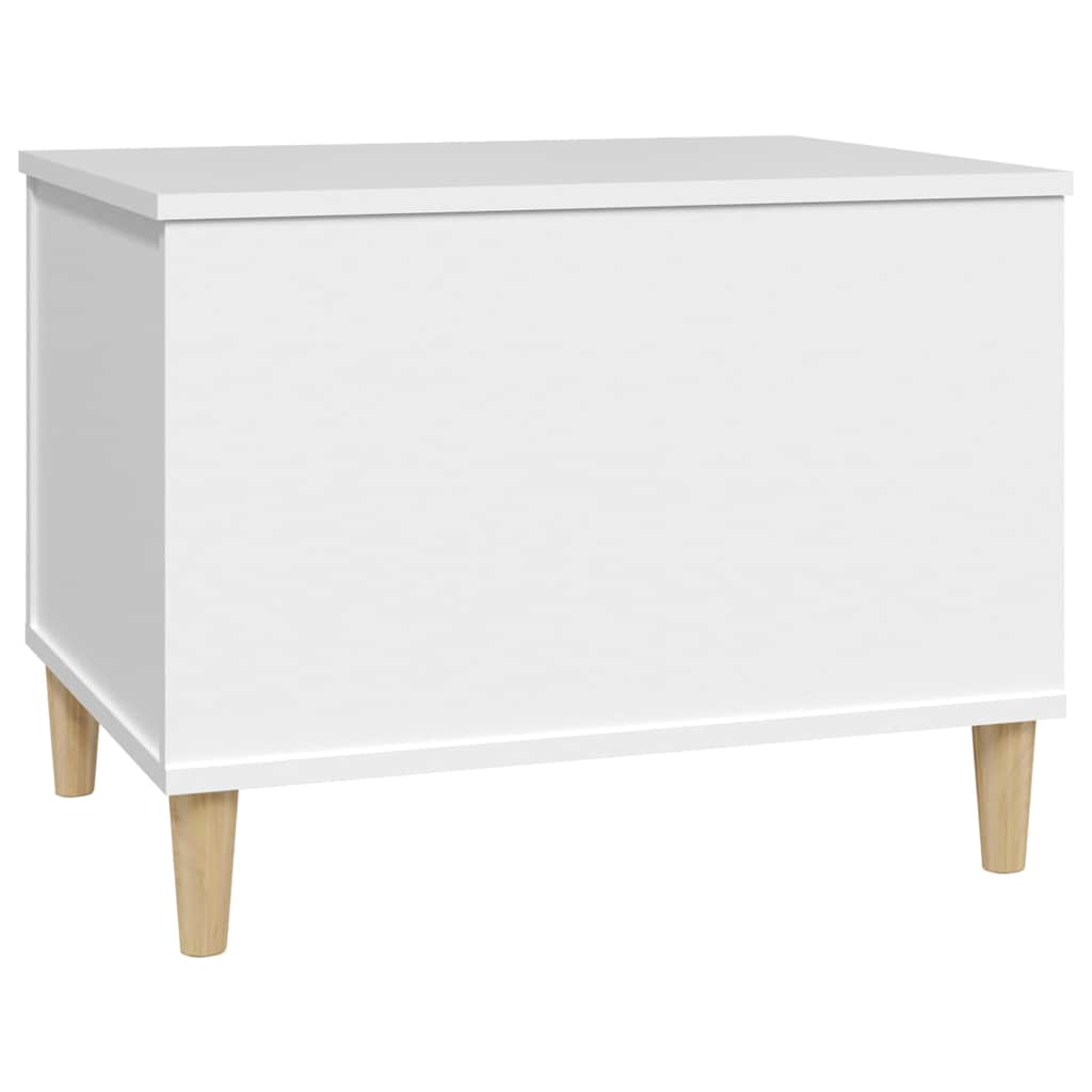 Coffee Table White 60x44,5x45 cm Engineered Wood