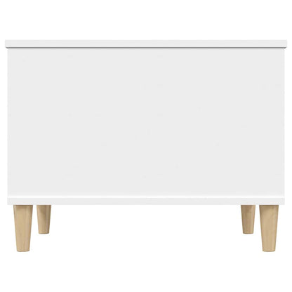 Coffee Table White 60x44,5x45 cm Engineered Wood