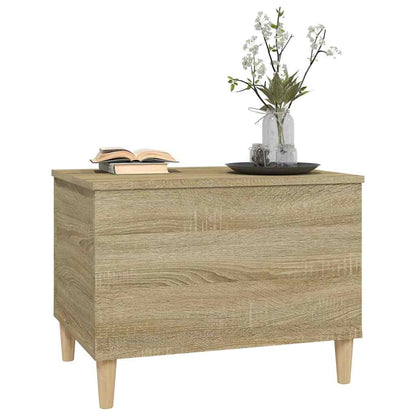 Coffee Table Sonoma Oak 60x44,5x45 cm Engineered Wood