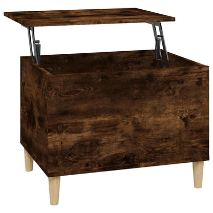 Coffee Table Smoked Oak 60x44,5x45 cm Engineered Wood