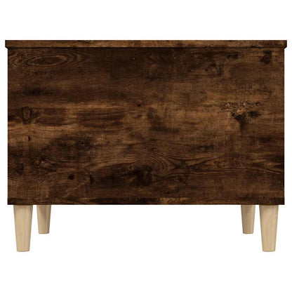 Coffee Table Smoked Oak 60x44.5x45 cm Engineered Wood