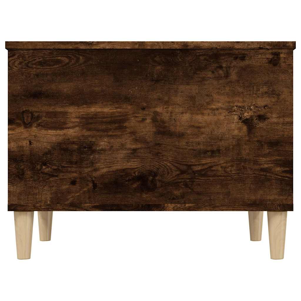 Coffee Table Smoked Oak 60x44,5x45 cm Engineered Wood