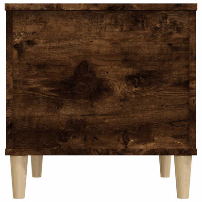 Coffee Table Smoked Oak 60x44,5x45 cm Engineered Wood