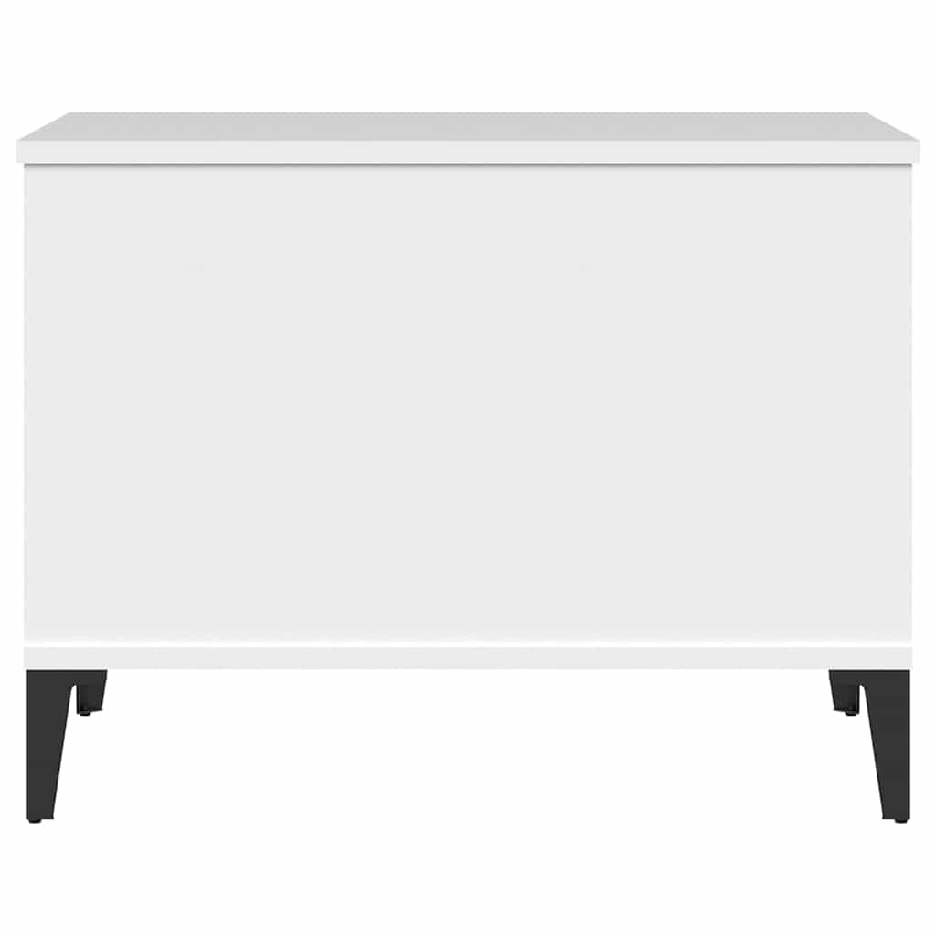 Coffee Table White 60x44,5x45 cm Engineered Wood