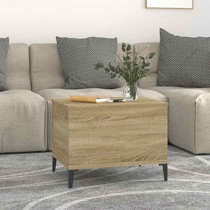 Coffee Table Sonoma Oak 60x44,5x45 cm Engineered Wood