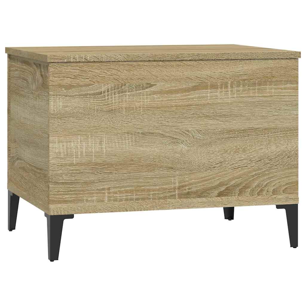 Coffee Table Sonoma Oak 60x44,5x45 cm Engineered Wood