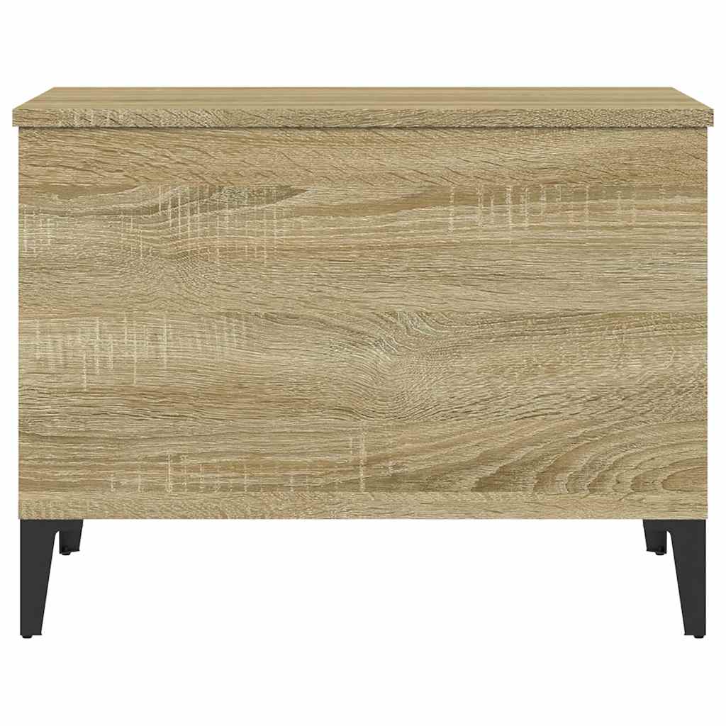 Coffee Table Sonoma Oak 60x44,5x45 cm Engineered Wood