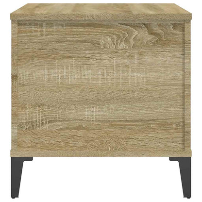 Coffee Table Sonoma Oak 60x44,5x45 cm Engineered Wood