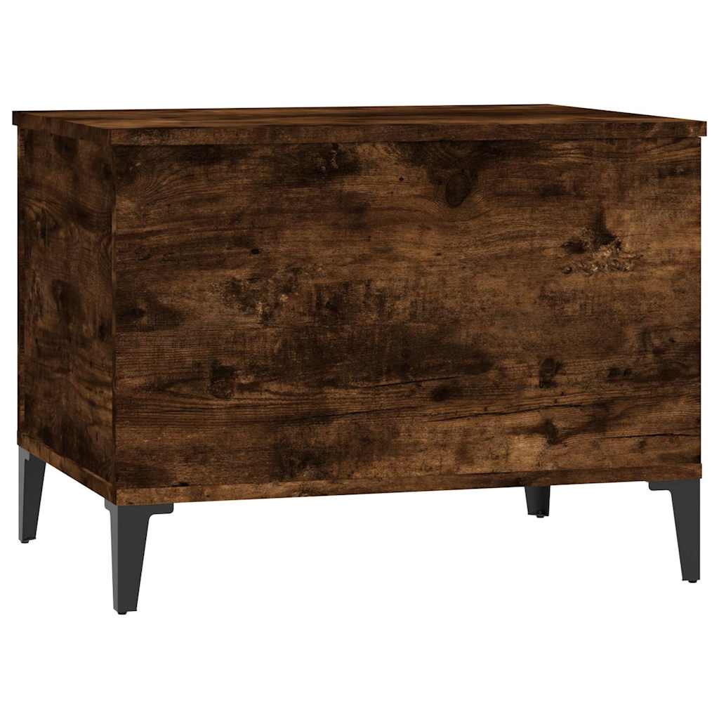 Coffee Table Smoked Oak 60x44,5x45 cm Engineered Wood