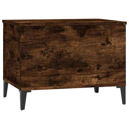 Coffee Table Smoked Oak 60x44,5x45 cm Engineered Wood