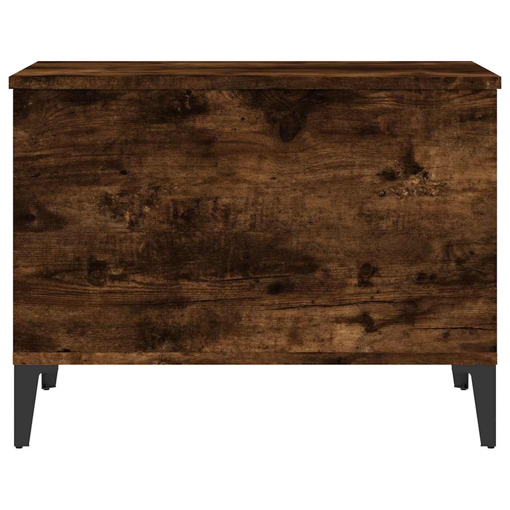 Coffee Table Smoked Oak 60x44,5x45 cm Engineered Wood
