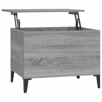 Coffee Table Grey Sonoma 60x44,5x45 cm Engineered Wood