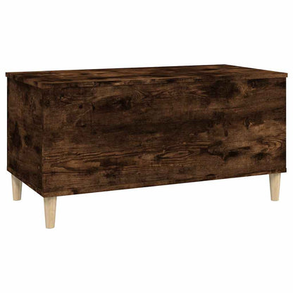Coffee Table Smoked Oak 90x44,5x45 cm Engineered Wood