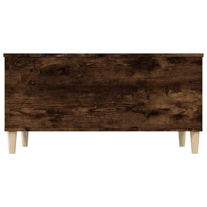 Coffee Table Smoked Oak 90x44,5x45 cm Engineered Wood