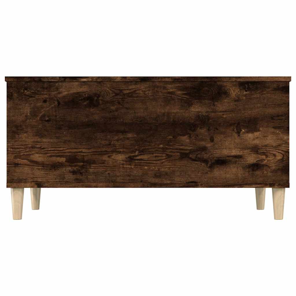 Coffee Table Smoked Oak 90x44,5x45 cm Engineered Wood