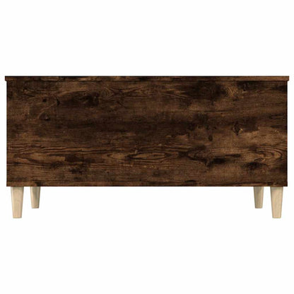 Coffee Table Smoked Oak 90x44,5x45 cm Engineered Wood