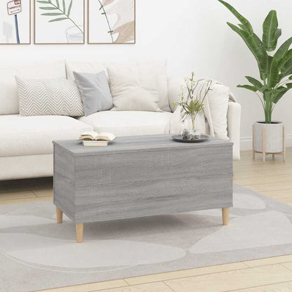 Coffee Table Grey Sonoma 90x44,5x45 cm Engineered Wood