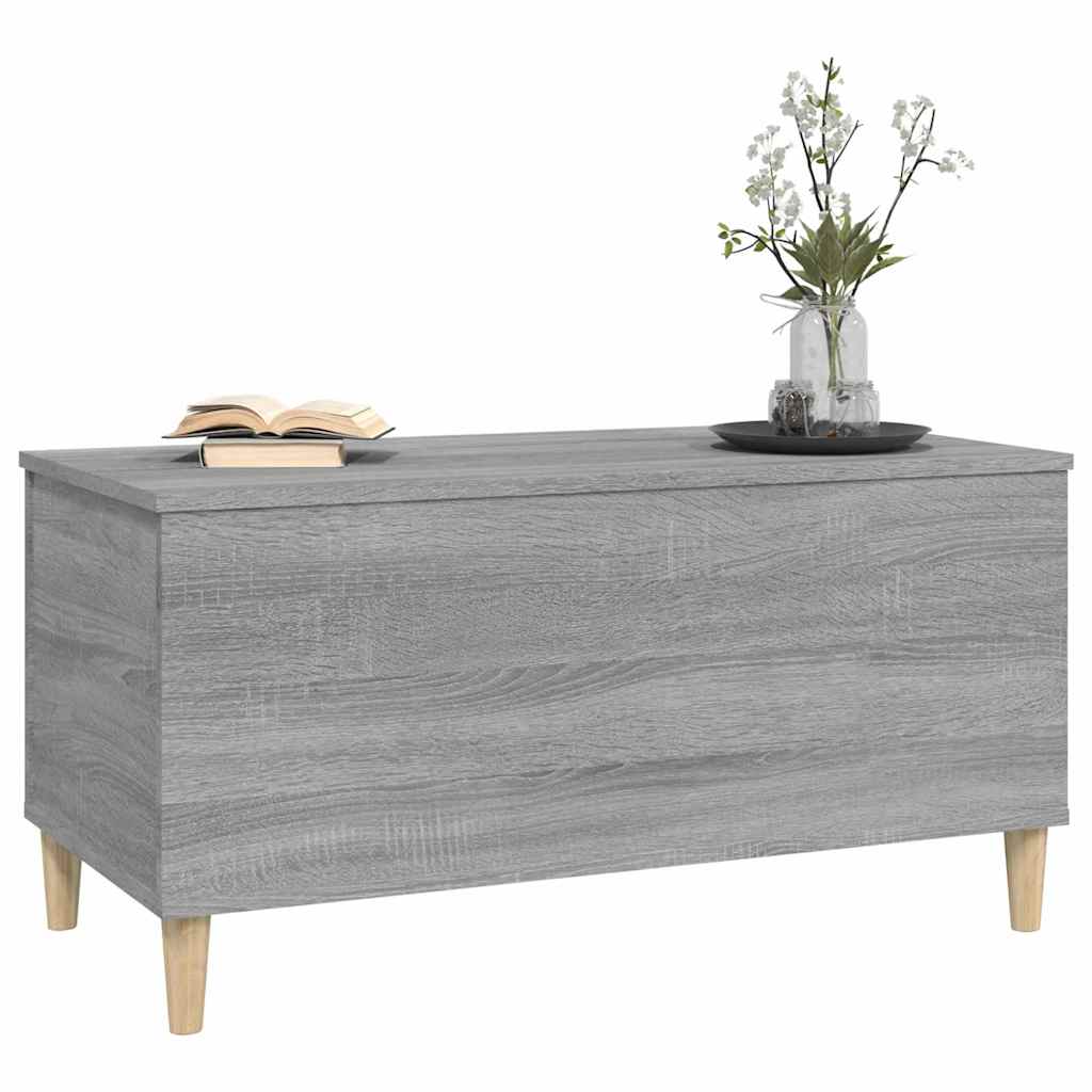 Coffee Table Grey Sonoma 90x44,5x45 cm Engineered Wood